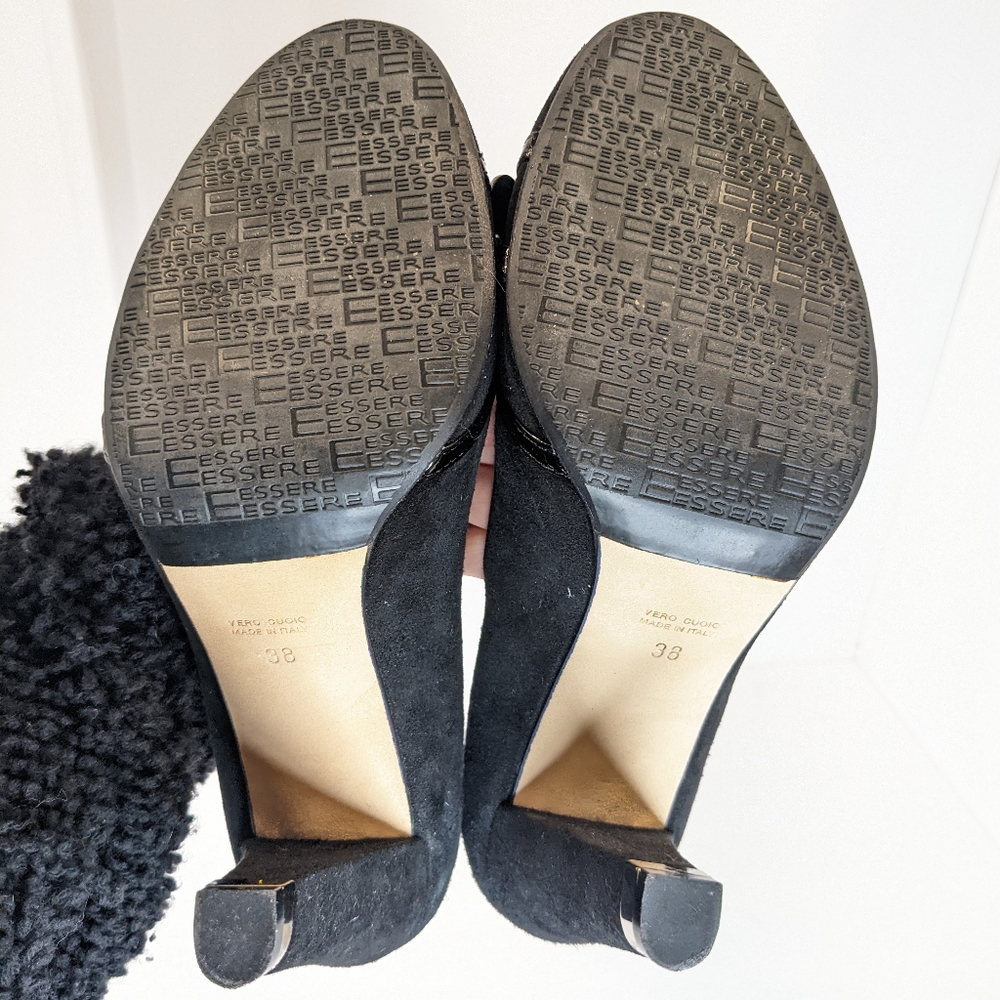 Essere suede and leather heels - Picture 14 of 16